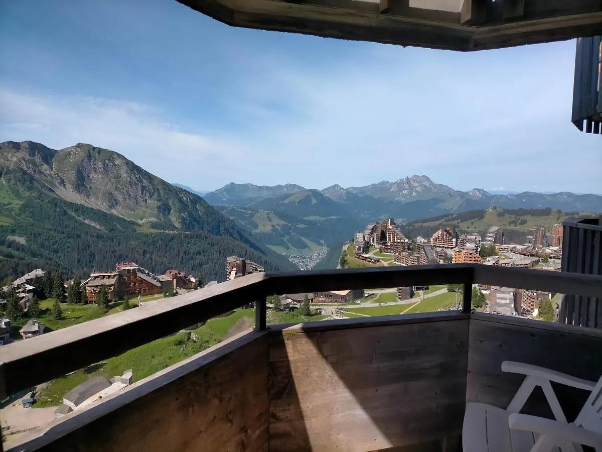 Apartment Avoriaz: Studio Cabine 4 Pers, Cuisine Equipee, Wifi, Balcon, Casier A Skis - Fr-1-633-36 Morzine